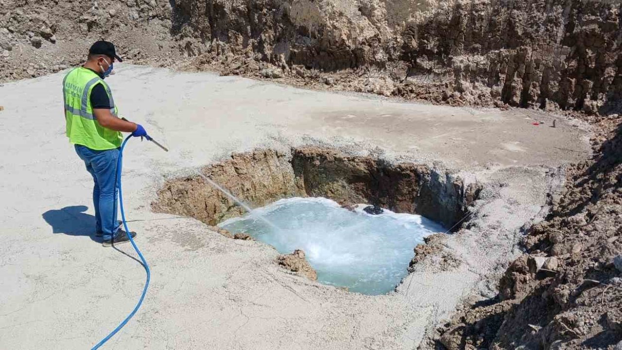 Adıyaman’da ilaçlama çalışmaları sürüyor