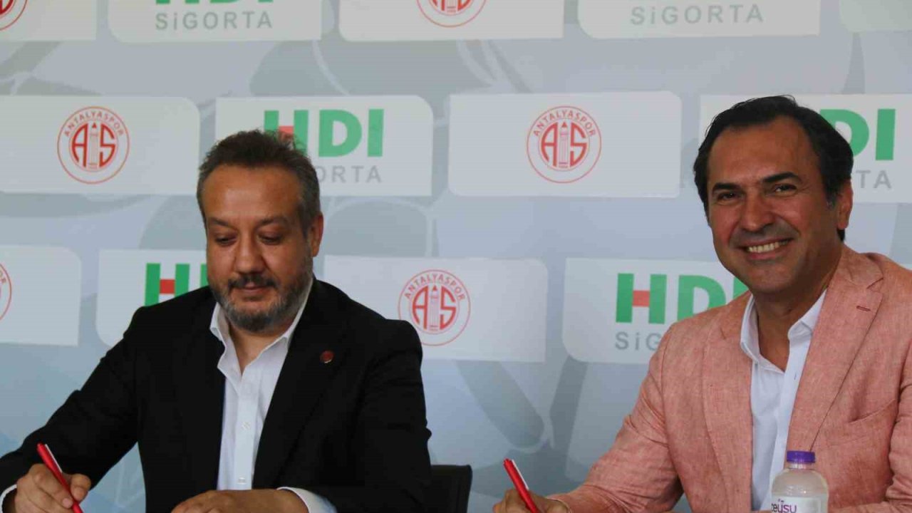 Antalyaspor’dan sponsorluk anlaşması