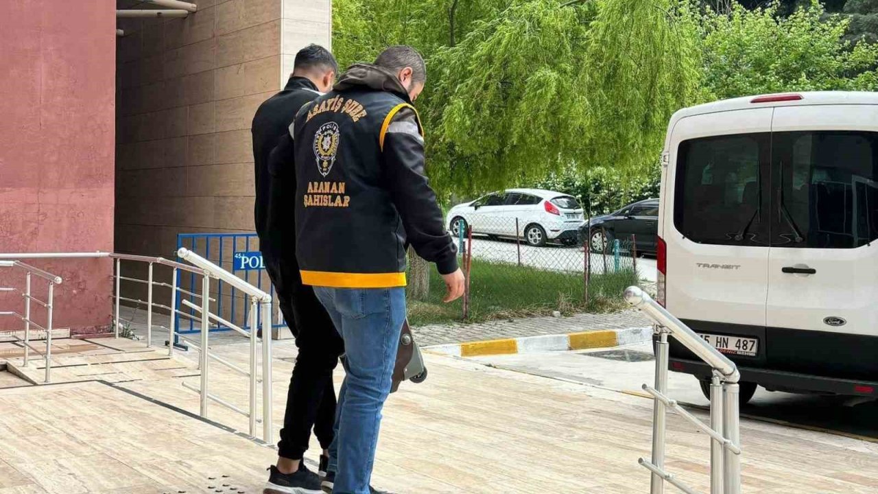 Manisa’da 13 yıl hapis cezası bulunan şahıs yakalandı