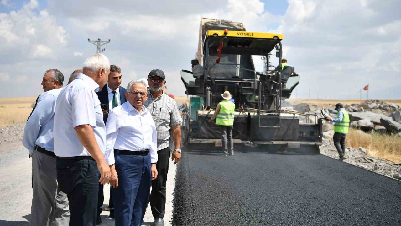 10 mahalleyi ilgilendiren 50 milyon TL’lik asfalt çalışması başladı