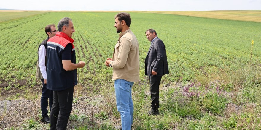 Kars Tarım İl Müdürlüğü Yetkilileri Yolboyu Köyü'nde