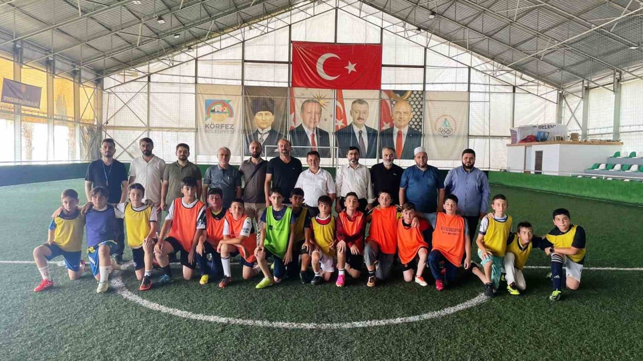 Kur’an kursları arası futbol turnuvası başladı