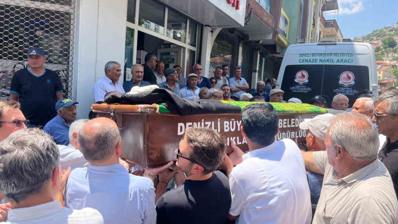 Denizlili iş adamı Yasin Tokat son yolculuğuna uğurlandı