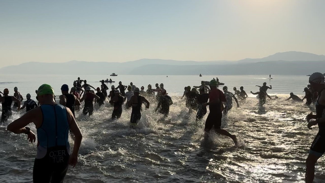 Eğirdir Triatlonu Türkiye Kupası sona erdi