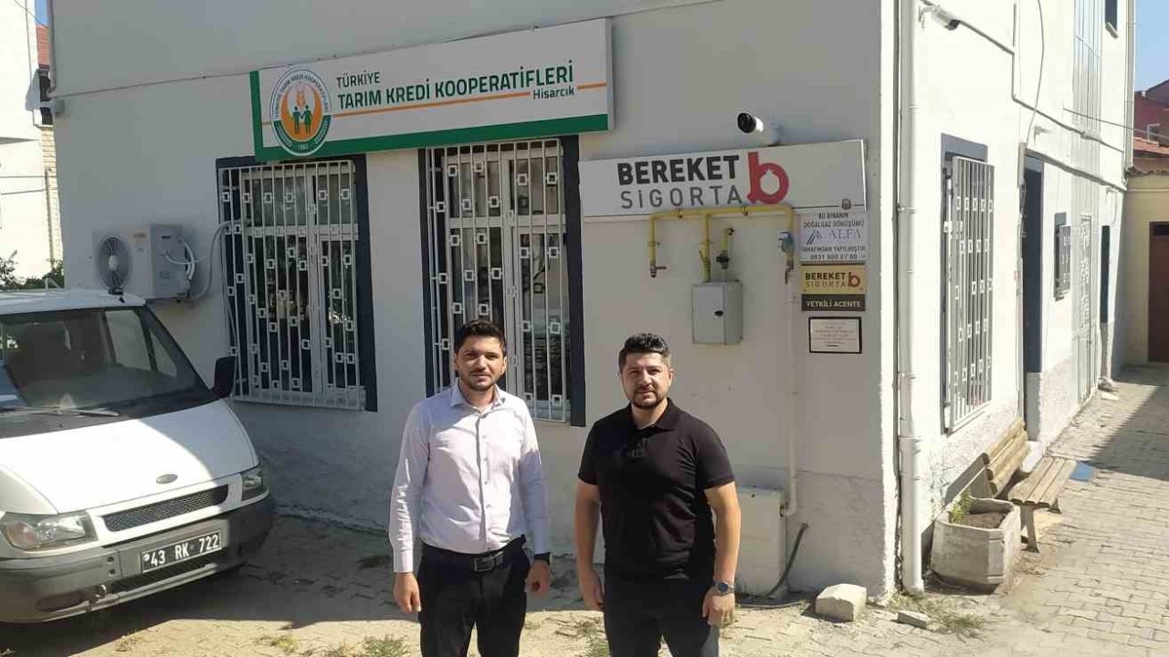 Hisarcık Tarım Kredi Müdürlüğüne 2 yeni personel