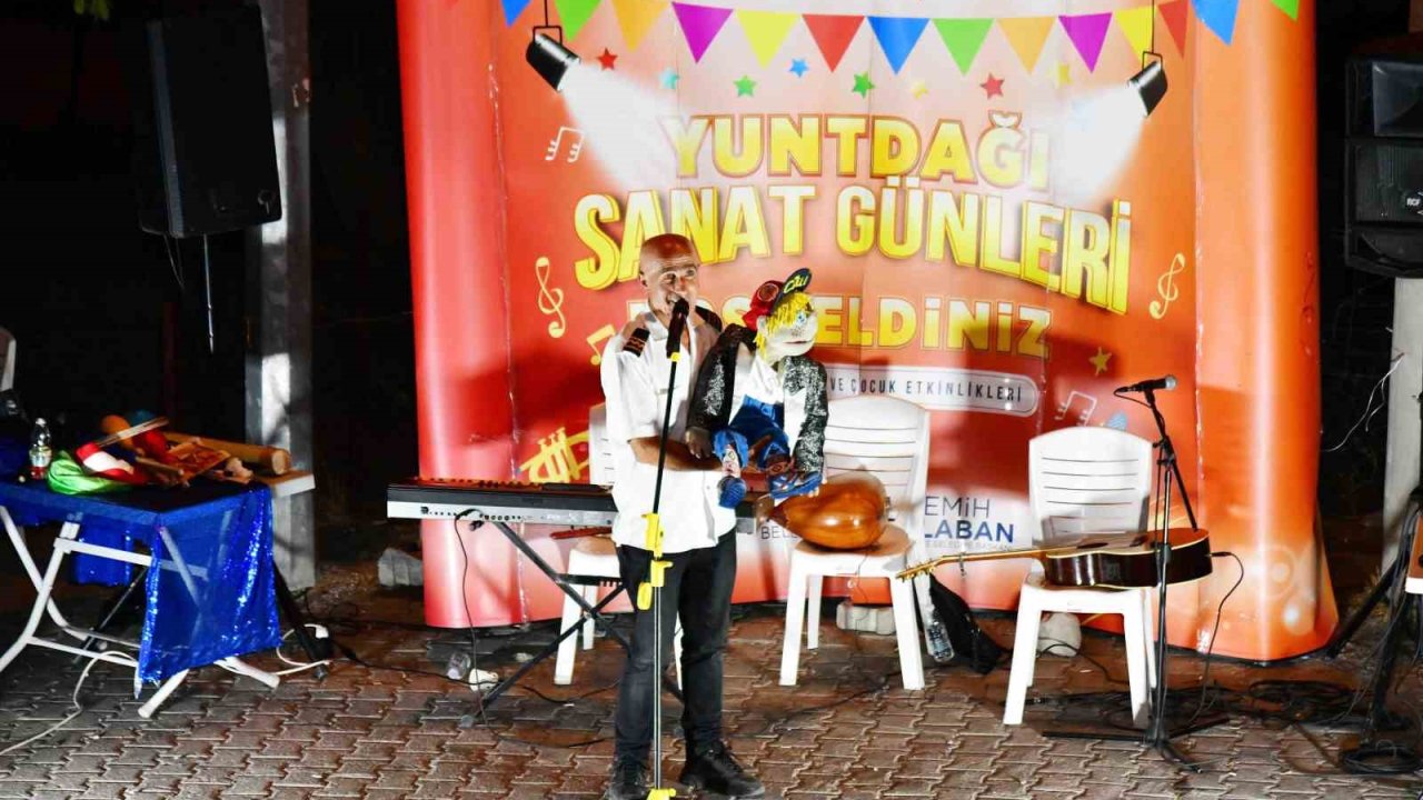 Manisa’da Yuntdağı sanat etkinlikleri başladı