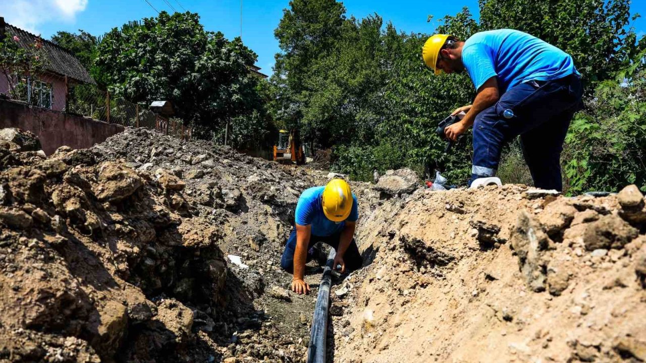 Kertil’in altyapısına yeni içme suyu hattı