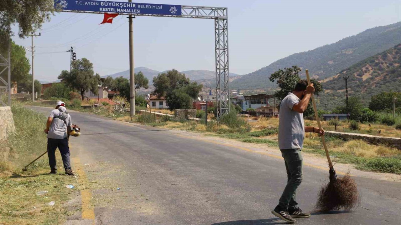 Nazilli Belediyesi’nin çalışmalarıyla Kestel pırıl pırıl