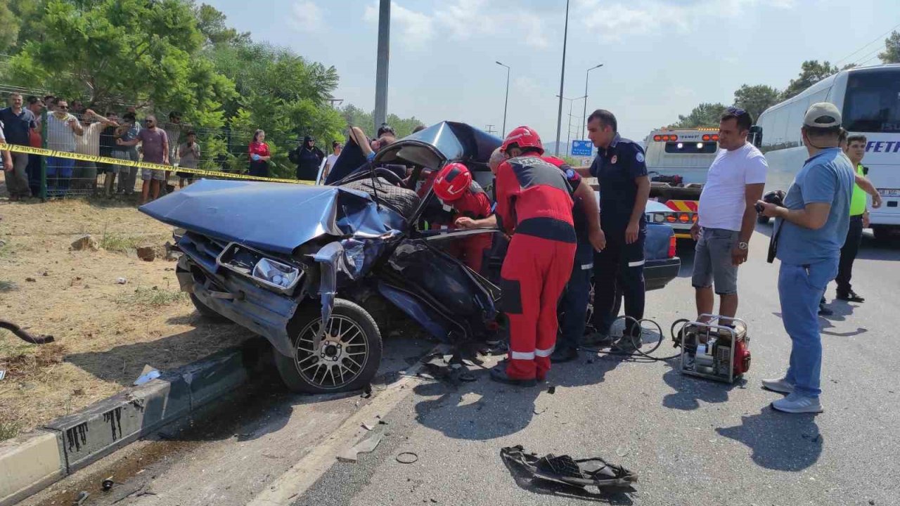 Fethiye’de trafik kazası: 1 ölü