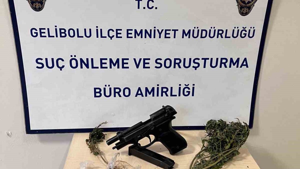 Gelibolu’da uyuşturucu operasyonu