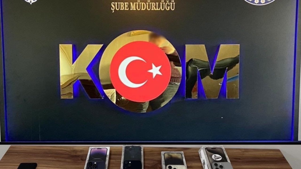 Telefon kaçakçısı uygulama noktasında yakalandı