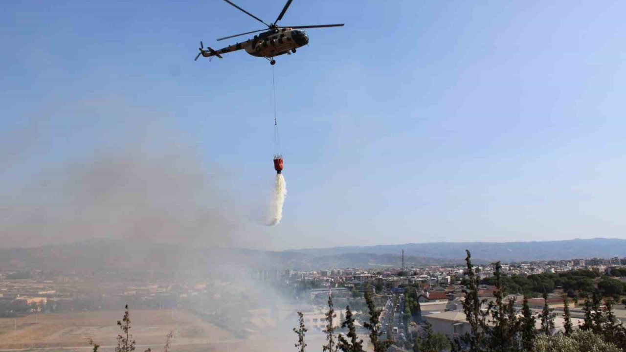 Aydın’da çıkan yangın ekipleri harekete geçirdi