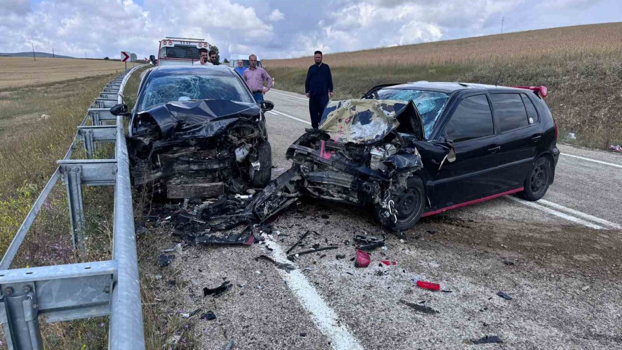 Bayburt’ta trafik kazası: 5 yaralı