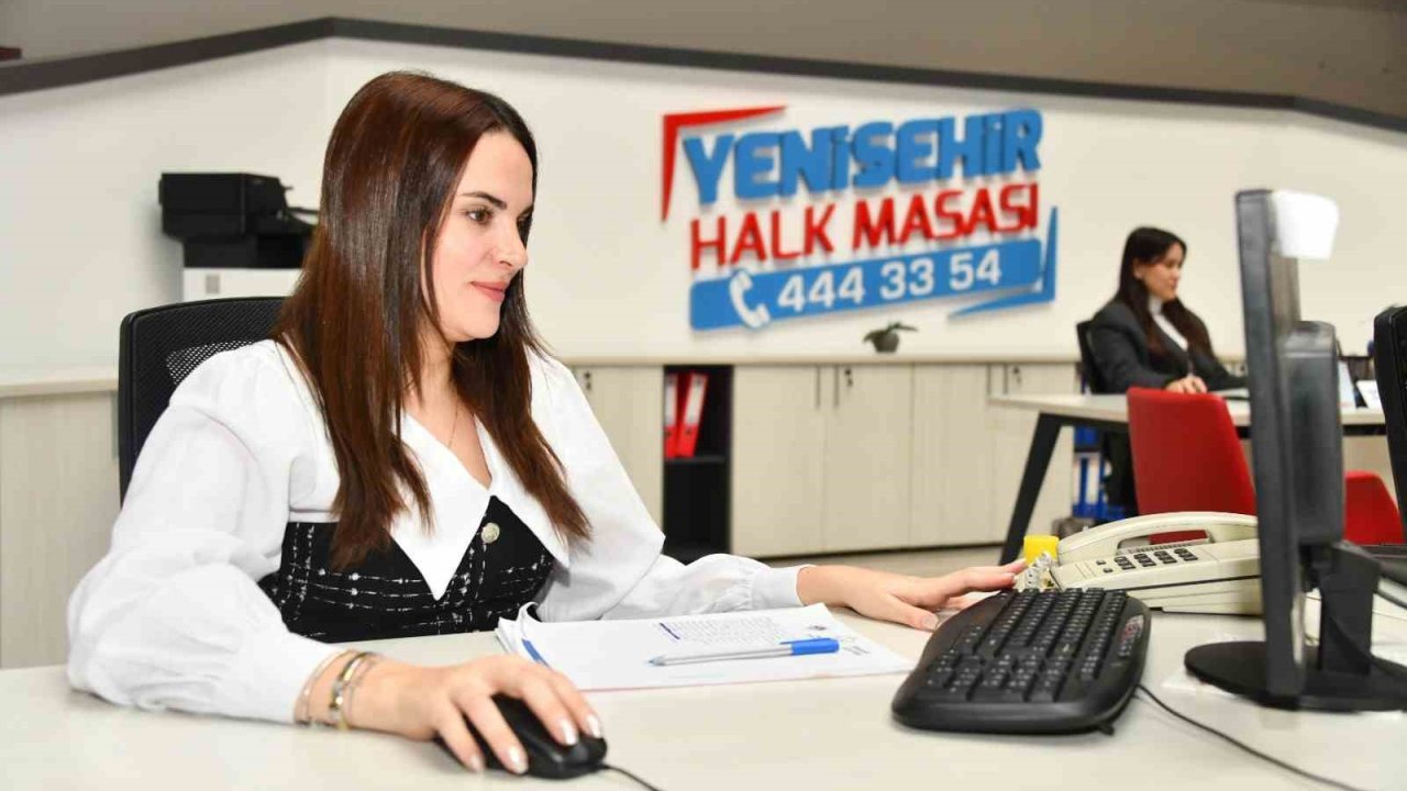 Yenişehir Belediyesi 156 bin 790 talebi çözüme kavuşturdu