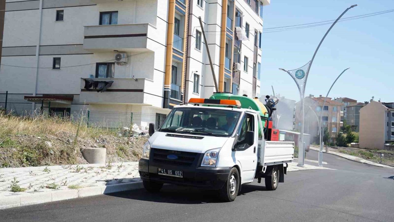 Çayırova’da vektörle mücadele sürüyor