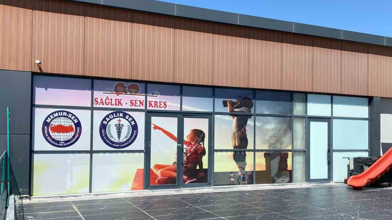 Sağlık-Sen Kreş’in ikincisi Isparta’da açıldı