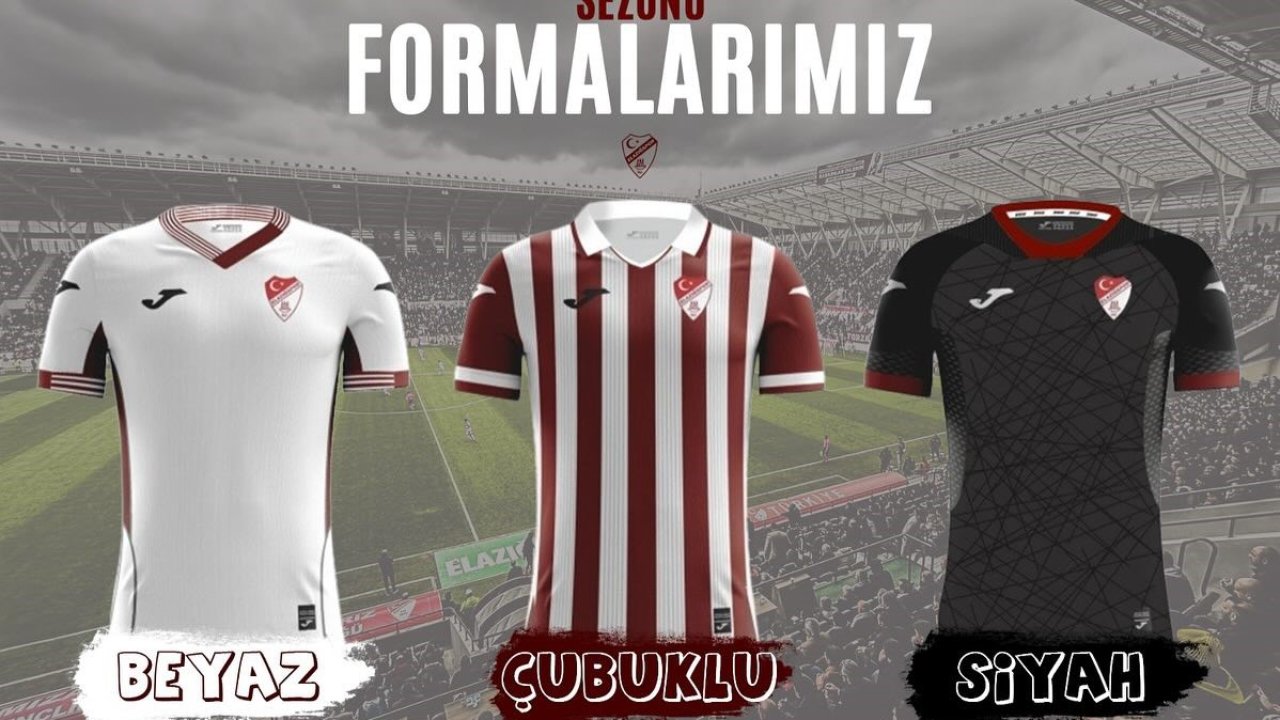 Elazığspor’un yeni sezon formaları görücüye çıktı