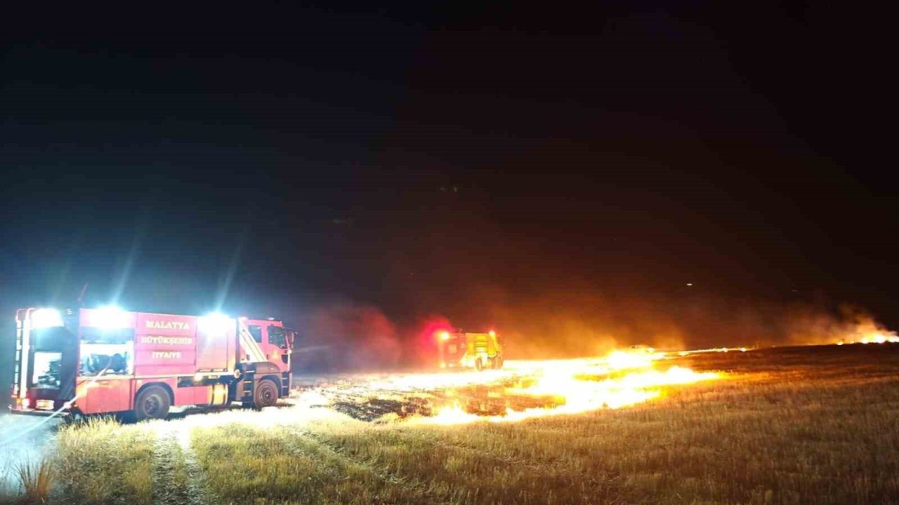 Malatya’da korkutan yangılar