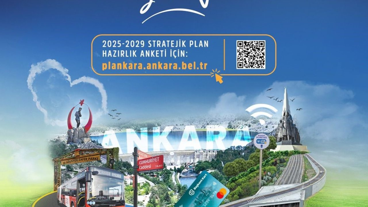 Ankara Büyükşehir Belediyesinden ‘Stratejik Plan’ anketi