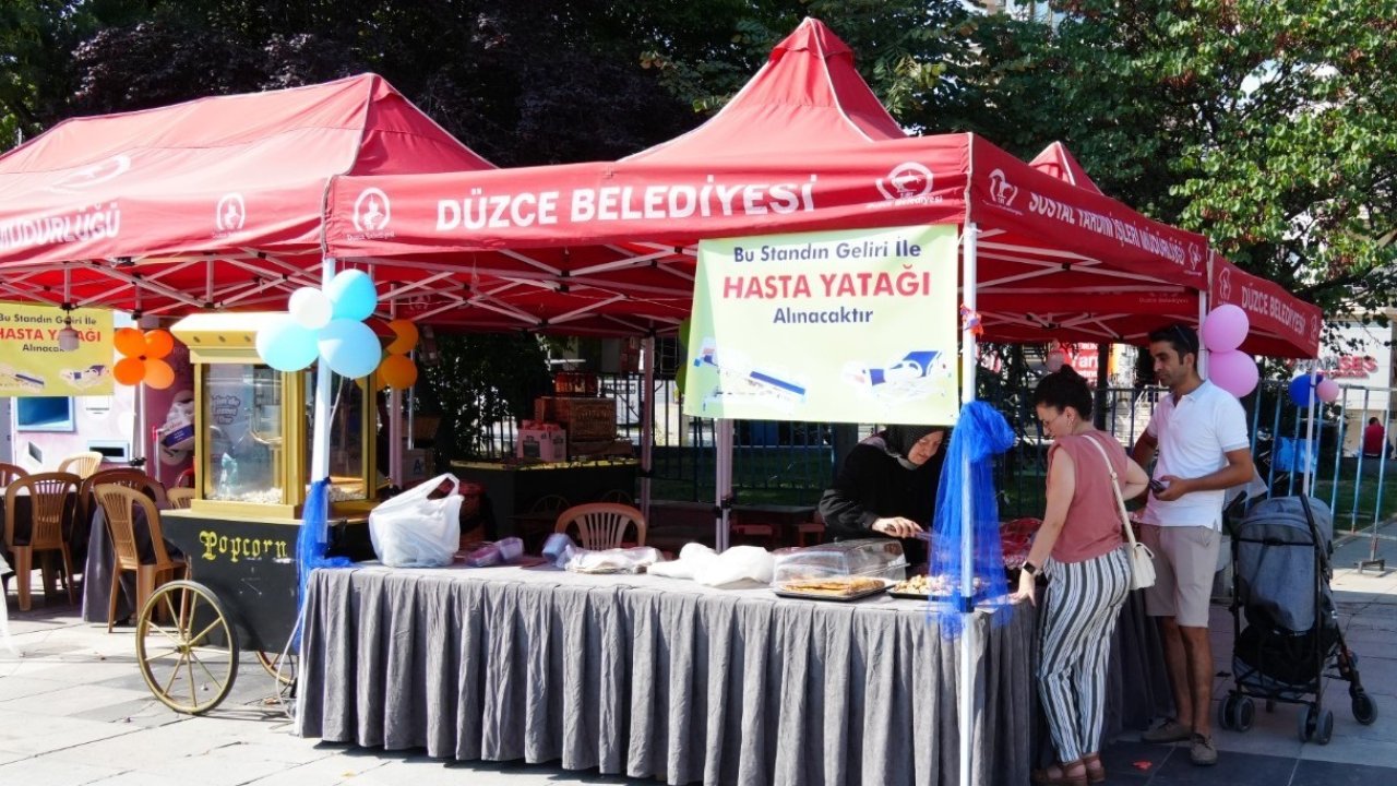 Gelirleriyle hasta yatağı alınacak