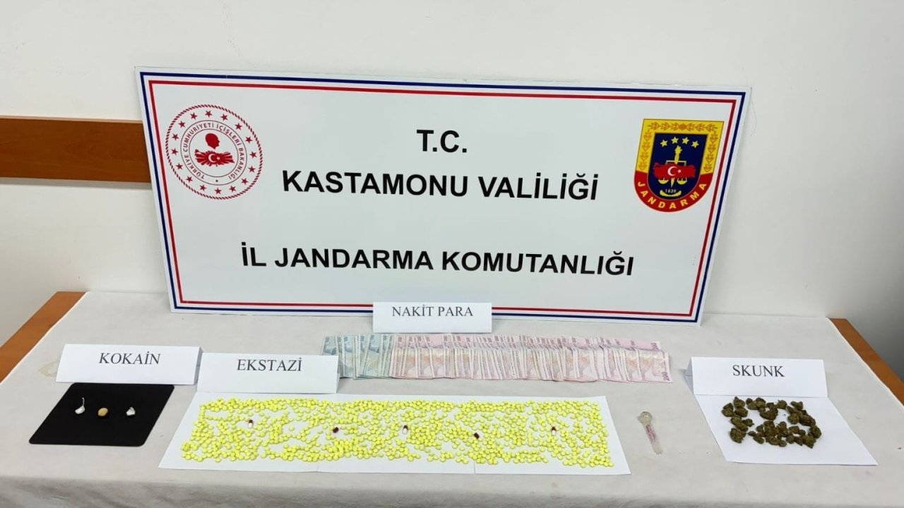 Kastamonu’da çok sayıda uyuşturucu ele geçirildi: 1 tutuklama