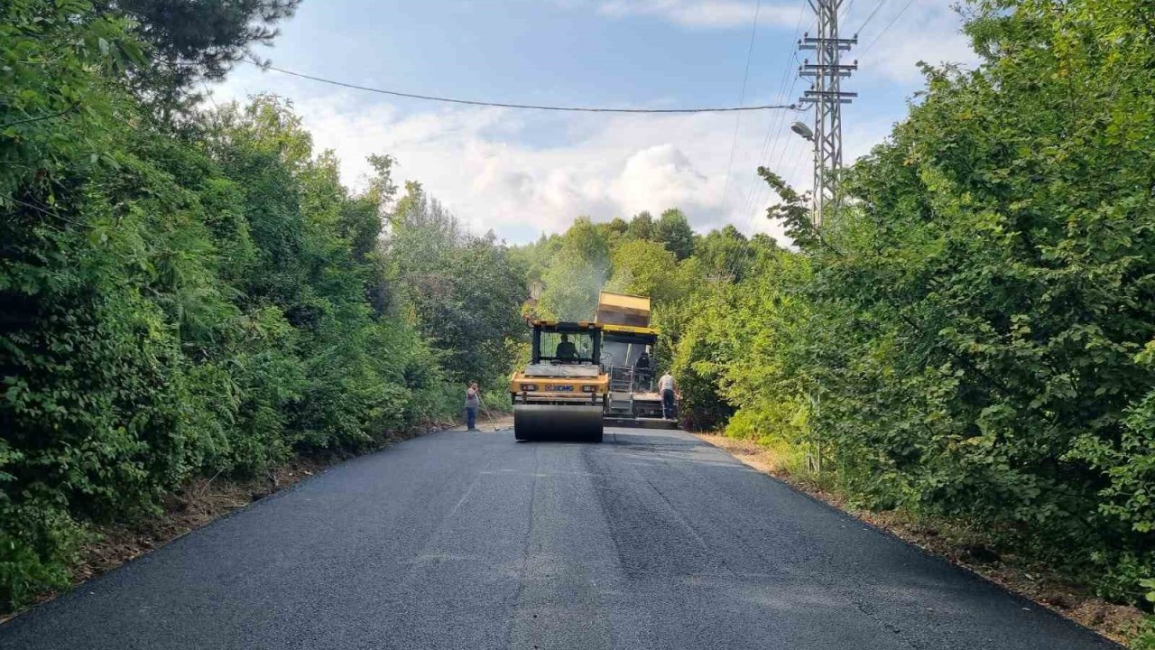 Zonguldak’ta köy yolu çalışmaları tamamlandı