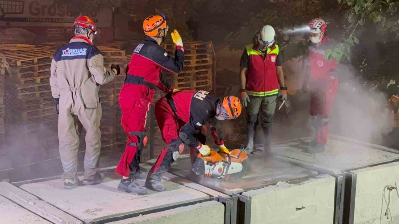 Kayseri’de deprem tatbikatı