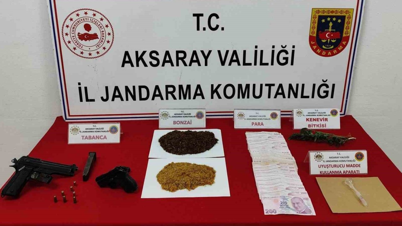 Aksaray’da uyuşturucu tacirlerine operasyon: 1 tutuklama