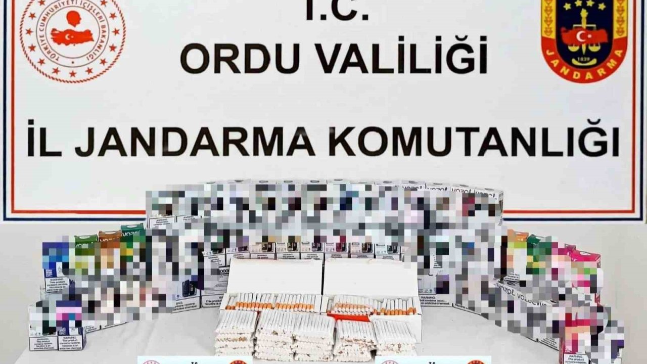 Ordu’da kaçak tütün ve mamulleri ile mücadele çalışmaları sürüyor