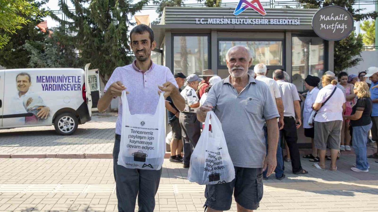 Mersin’de mahalle mutfakları 3 milyona yakın vatandaşa ulaştı