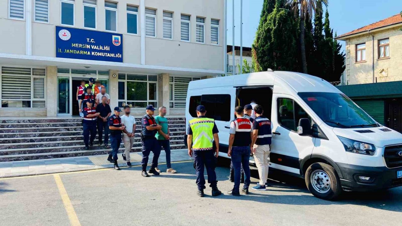 Mersin’de terör operasyonu: 9 şüpheli yakalandı