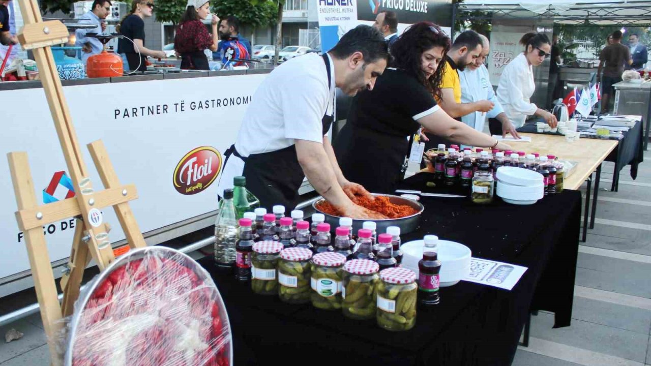 Kosova Gastronomi Festivali’nde Türkiye rüzgarı