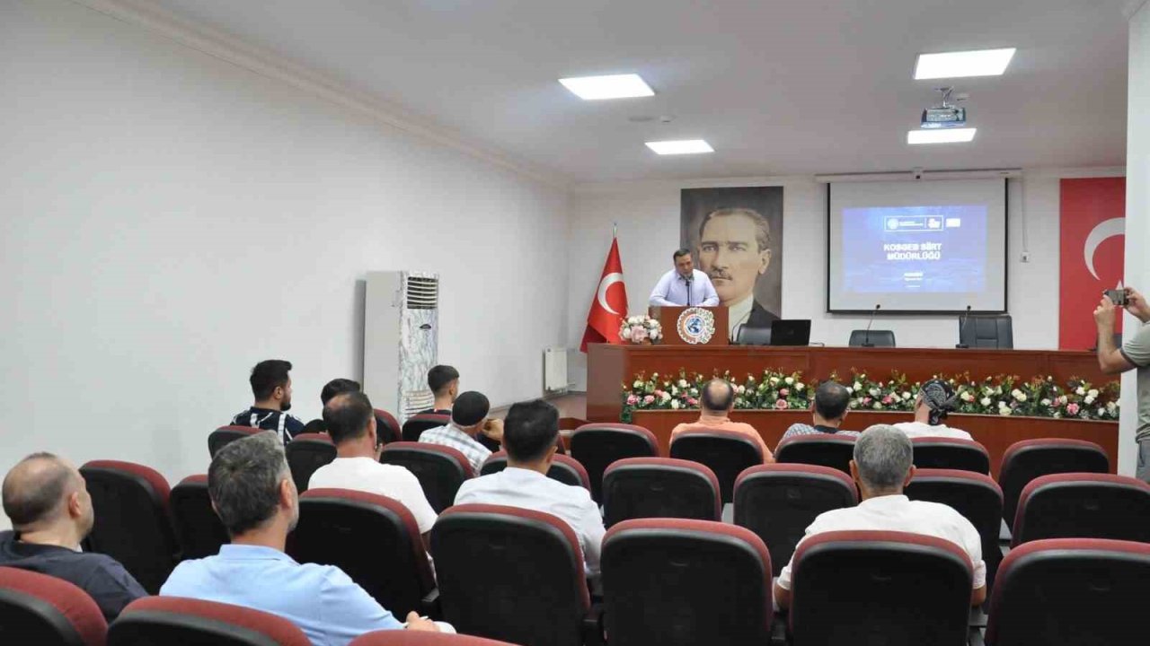 Siirt TSO’da güncellenen KOSGEB girişimcilik destekleri anlatıldı