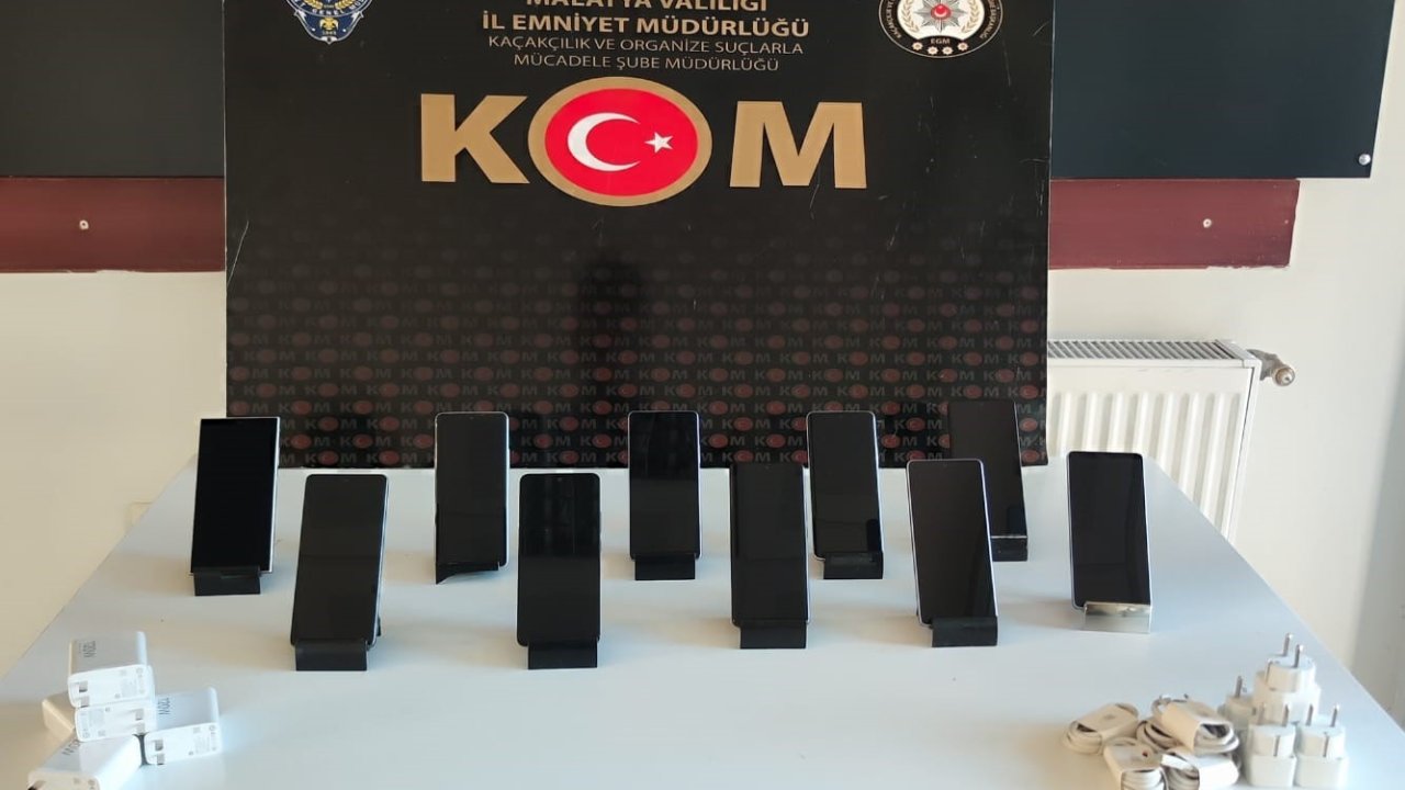 Malatya’da 2 milyon liralık kaçak ürün ele geçirildi