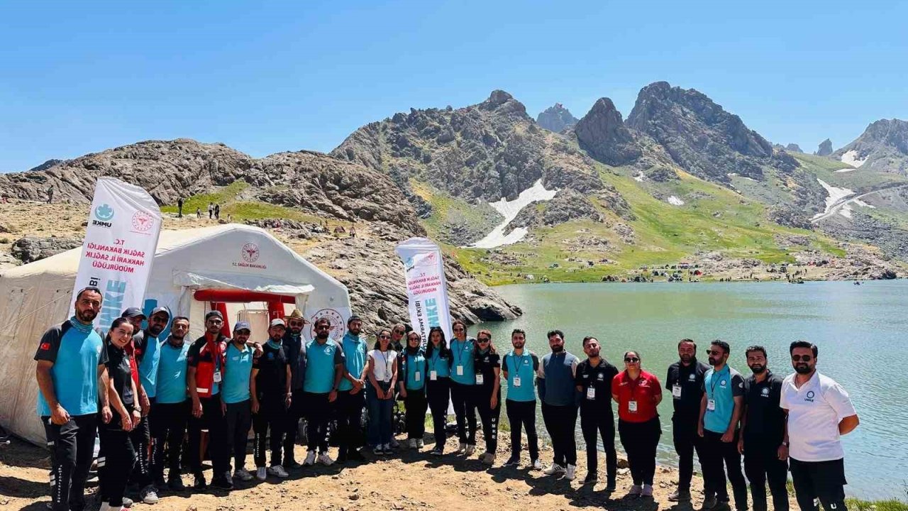 Hakkari 6. Cilo Fest’te 406 hastaya müdahale edildi