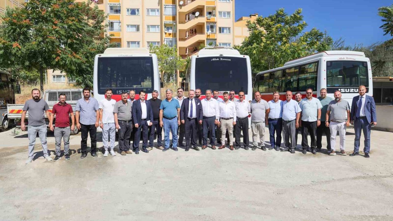 Başkan Yalım, şehir içi otobüs şoförleriyle bir araya geldi