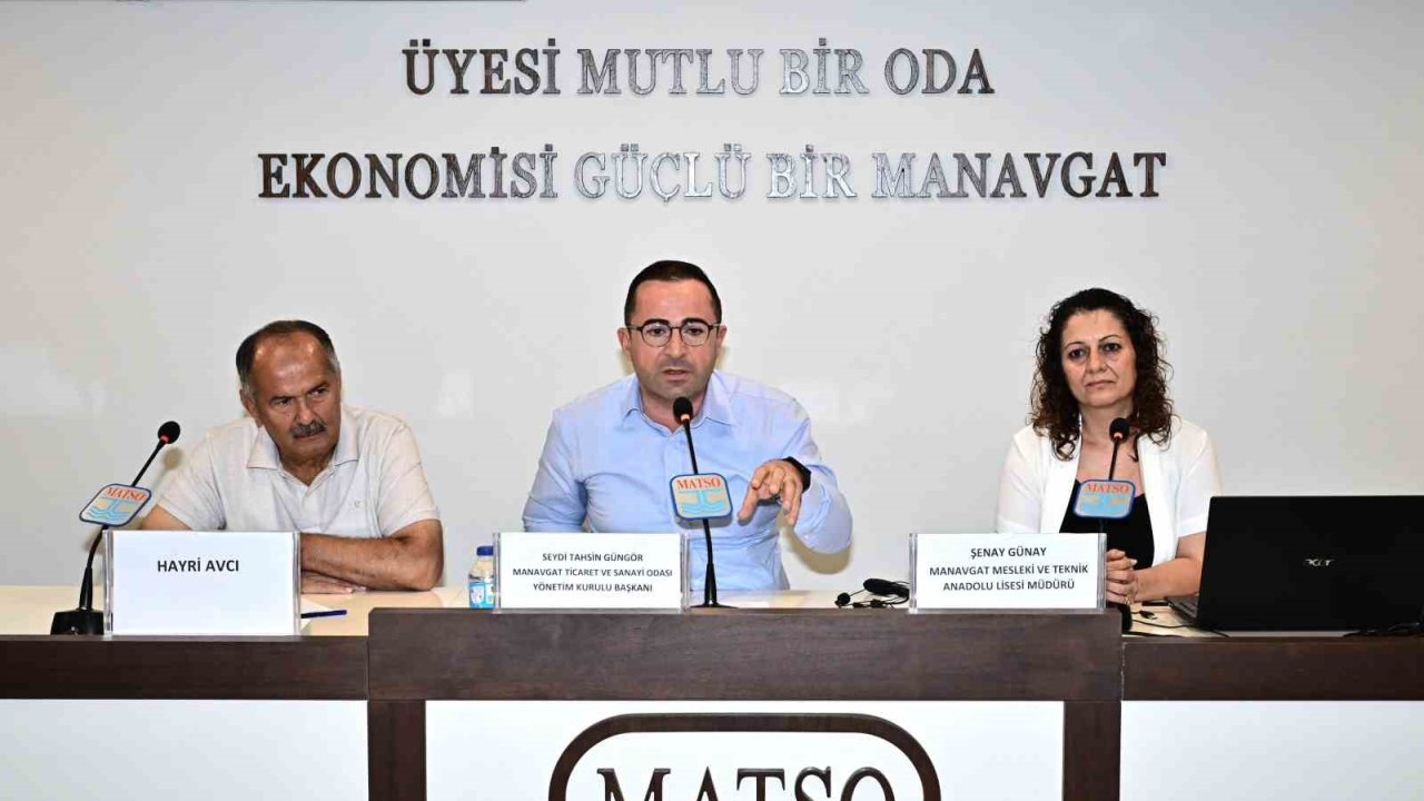 Başkan Güngör: “Yaptığımız projeyle Manavgat’ta geleceğin işgücünü oluşturacağız”