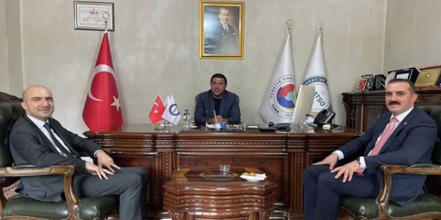 İbrahimcioğlu'ndan Başkan Bozan'a Ziyaret