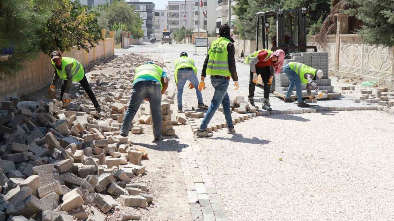 Haliliye Belediyesi üstyapı hizmetleriyle konforu artırıyor