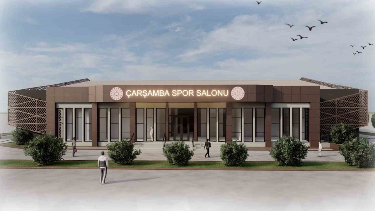 Çarşamba’ya spor salonu