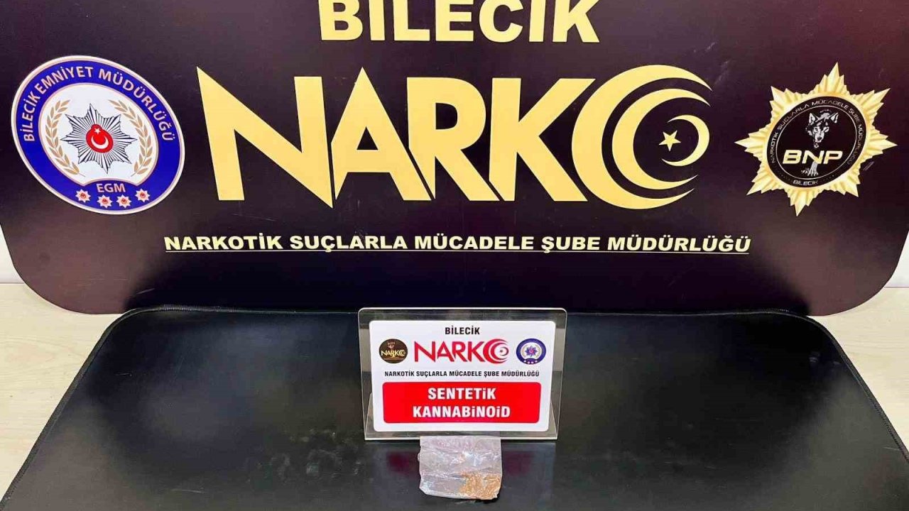 Bilecik’te uyuşturucu operasyonu