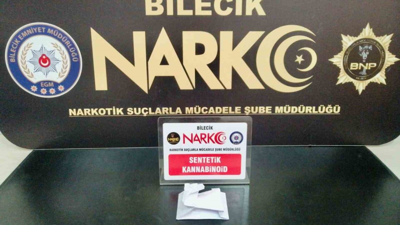 Bilecik’te uyuşturucu operasyonu