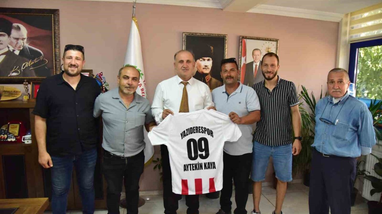 Başkan Kaya’dan Yazıderespor’a destek sözü