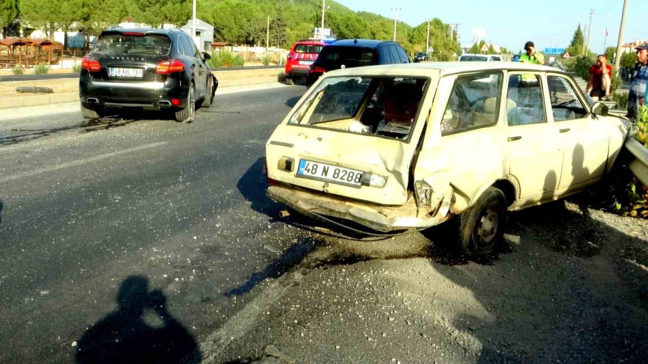 Menteşe’de trafik kazası: 3 yaralı