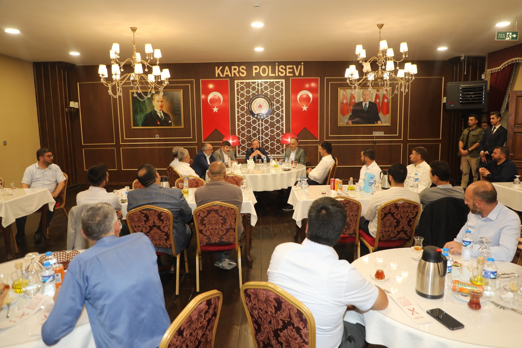 Kars İl Müftüsü Bayram için veda programı