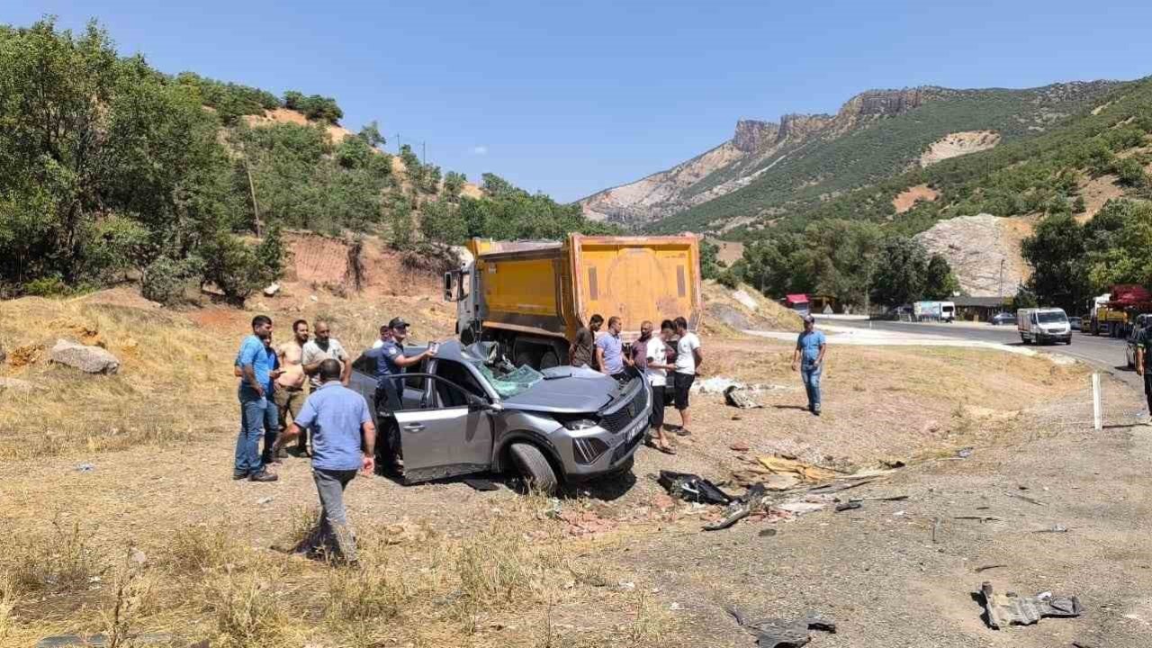 Tunceli’de feci kaza: 2’si ağır 7 yaralı