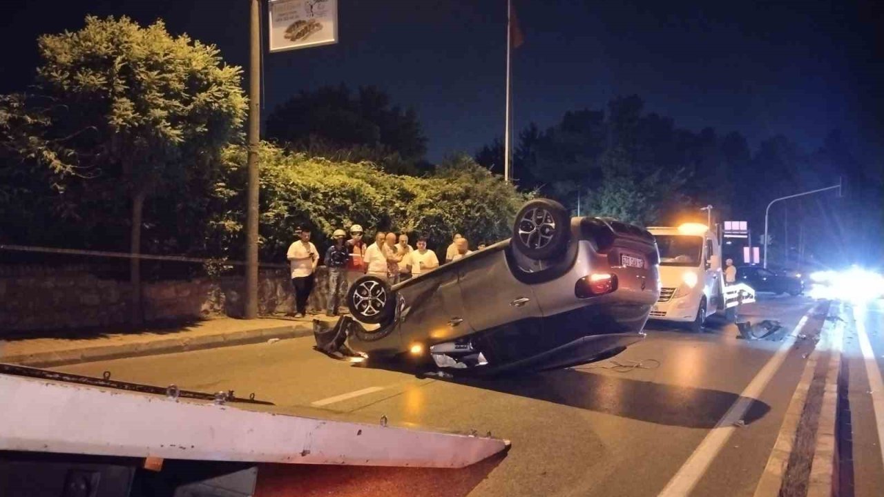 Beykoz’da trafik kazası: 1 yaralı