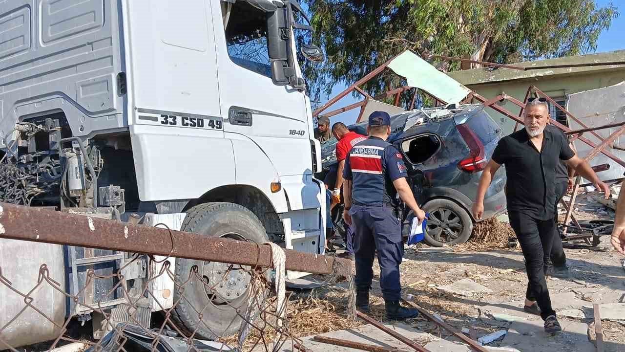 Mersin’de trafik kazası: 1 ölü, 6 yaralı