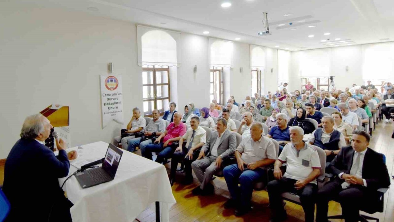 ER-VAK Başkanı Güzel’den ’Mustafa Kemal’in Erzurum Günleri’ konferansı