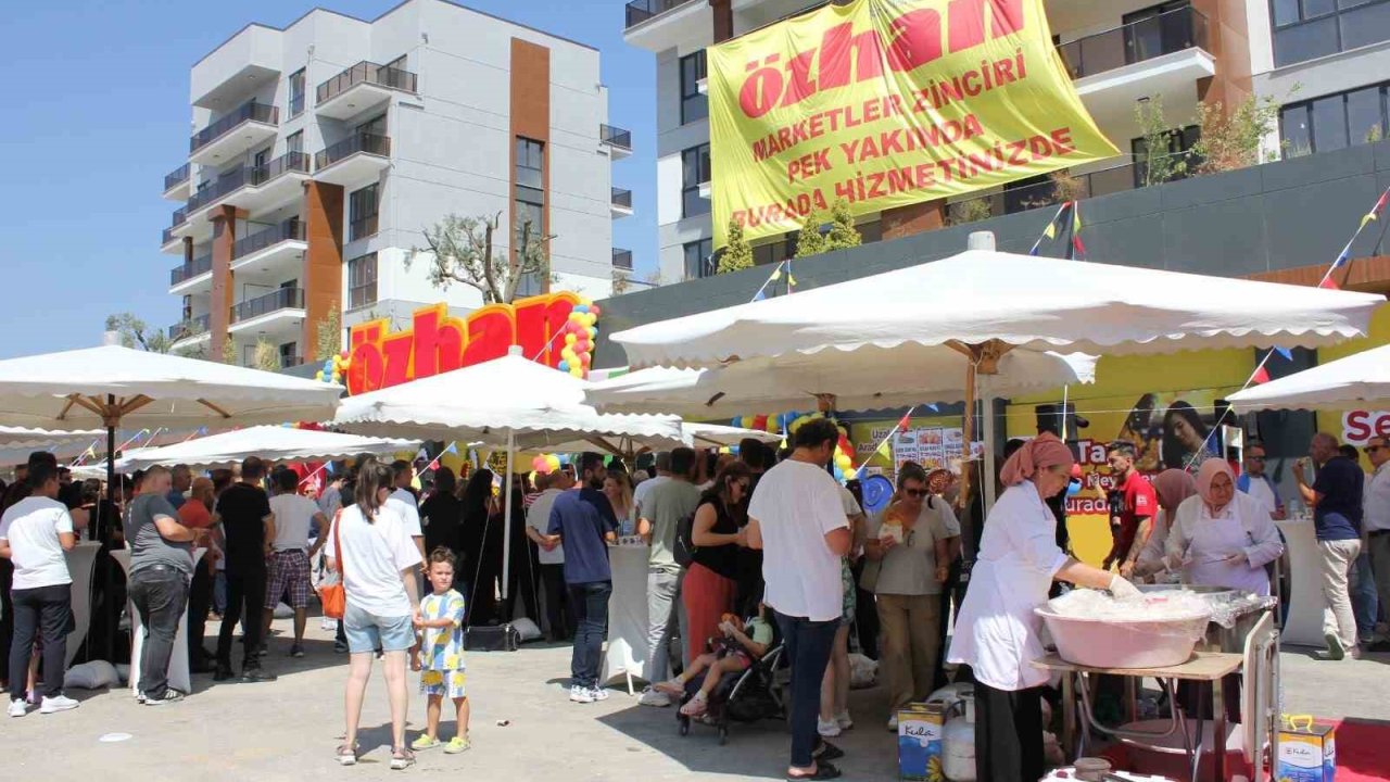 Özhan Marketler Zinciri’nin Kayapa şubesi açıldı